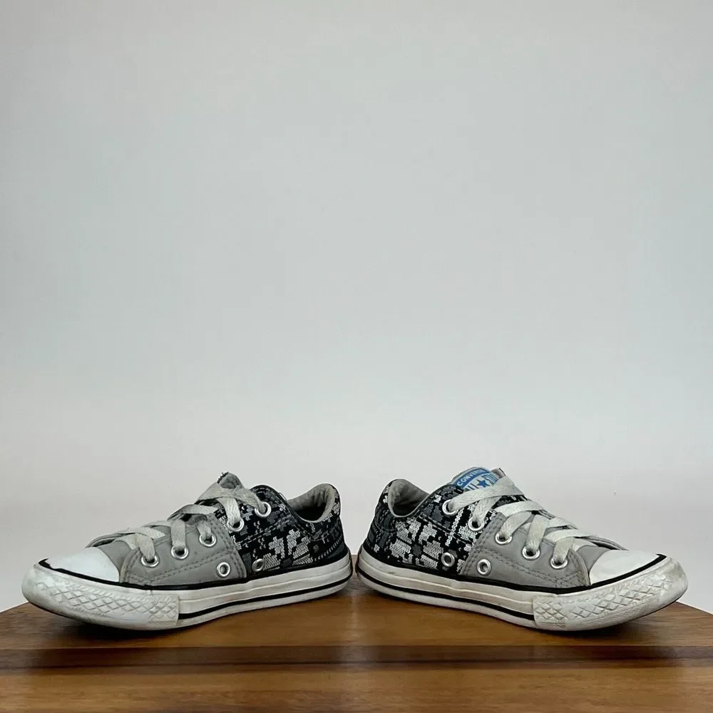 Little Kids Converse‎ Madison Gray Casual Sneakers Shoes Size 11 C GUC